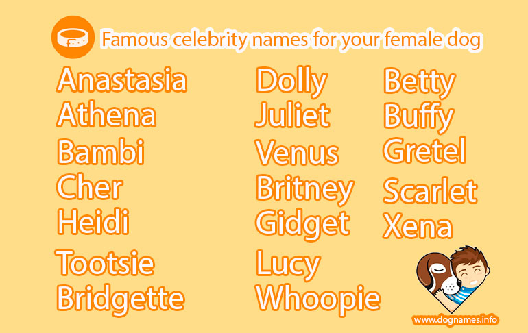 Names For Females Dog Names